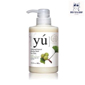 Sữa Tắm Cho Chó Mèo YÚ Hương Bạch Quả 400ml – Petemo